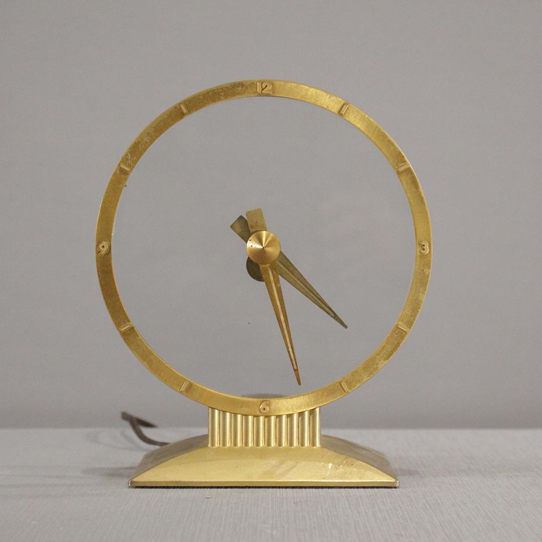 Jefferson Golden Hour "Mystery Clock" Mid-Century (1 of 7)
