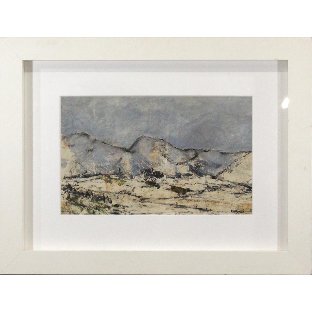 IVAN KURACH, Ukranine, Mixed Media Winter Landscape (1 of 6)