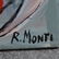 R. Monti , Mid-Century Modern Figure, Faces in Abstract - 6