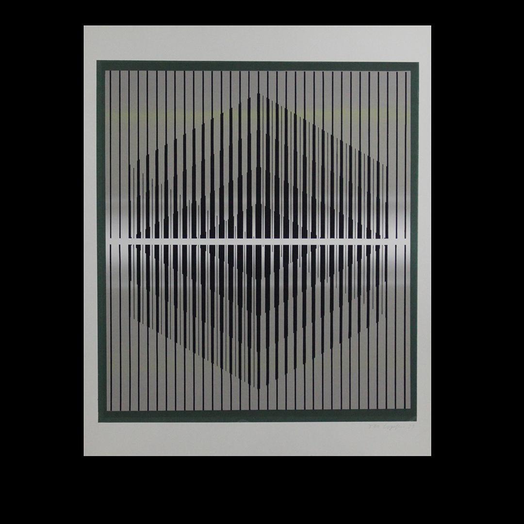 TAD LIPSKI 1979,  Off Set Lithograph, Op Art (1 of 5)