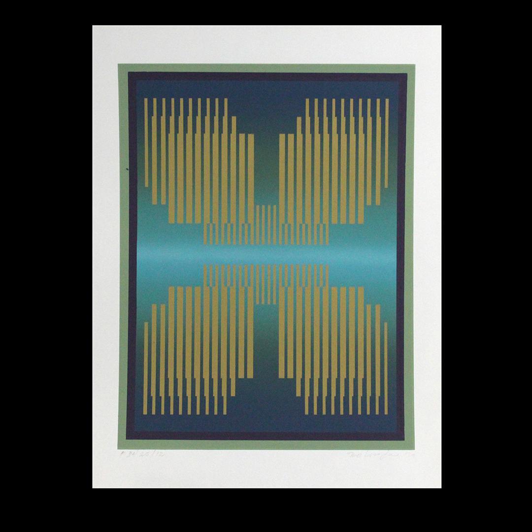 TAD LIPSKI 1979,  Off Set Lithograph, Op Art (1 of 4)