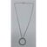 14 K White Gold and Diamonds "CIRCLE OF LIFE" Pendant - 2
