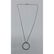 14 K White Gold and Diamonds "CIRCLE OF LIFE" Pendant - 3