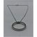 14 K White Gold and Diamonds "CIRCLE OF LIFE" Pendant - 5