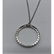 14 K White Gold and Diamonds "CIRCLE OF LIFE" Pendant - 6