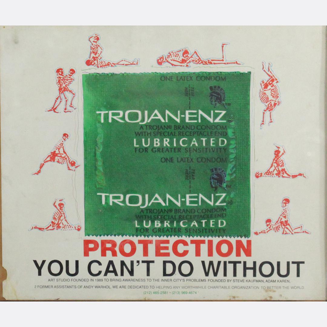 Poster Trojan-Enz STEVE KAUFMAN Assistant ANDY WARHOL (1 of 7)