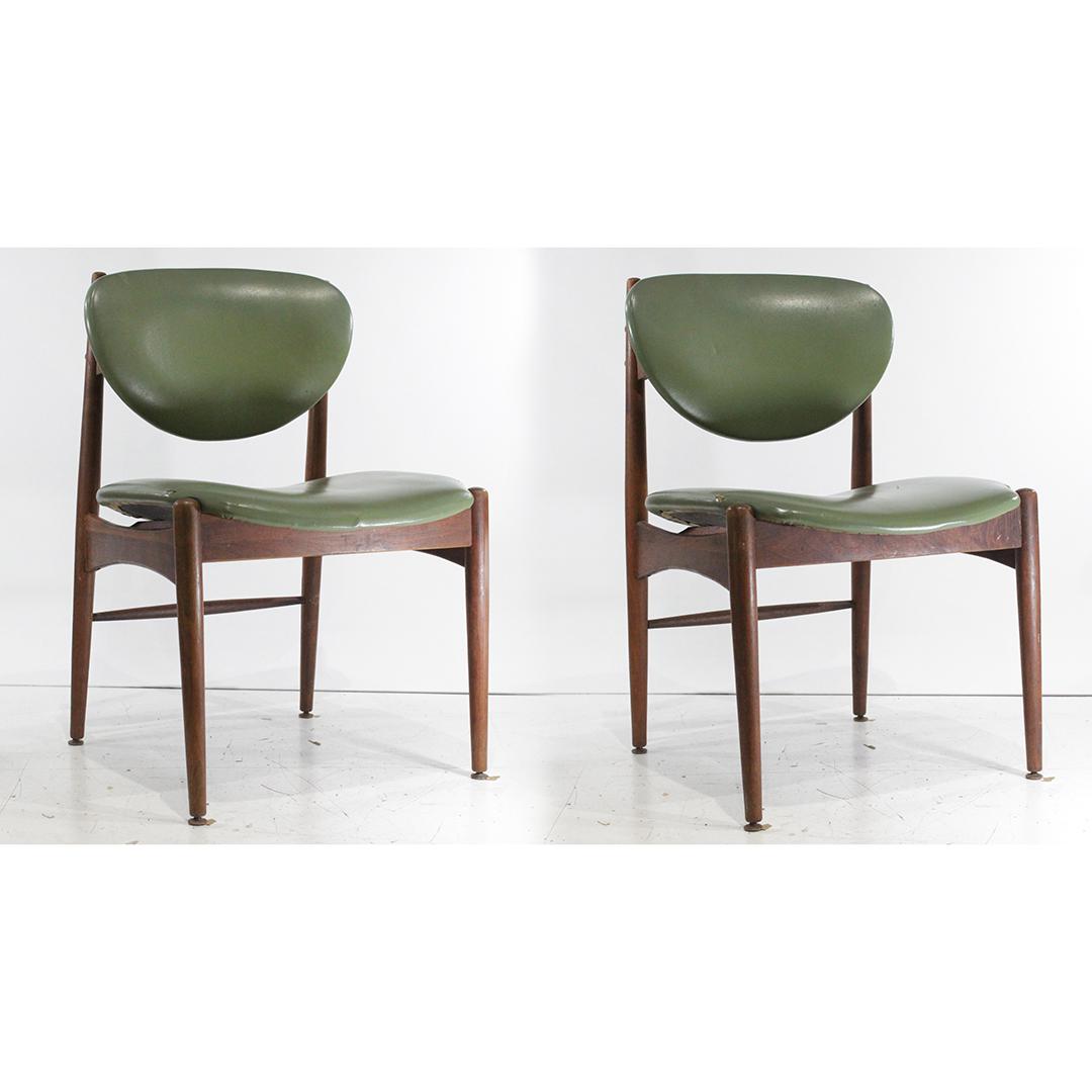 Pair Mid-Century Modern Danish Design Stylish Chairs (1 of 12)