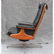 Heywood Wakefield Mid-Century Lounge Chair and Ottoman. - 3
