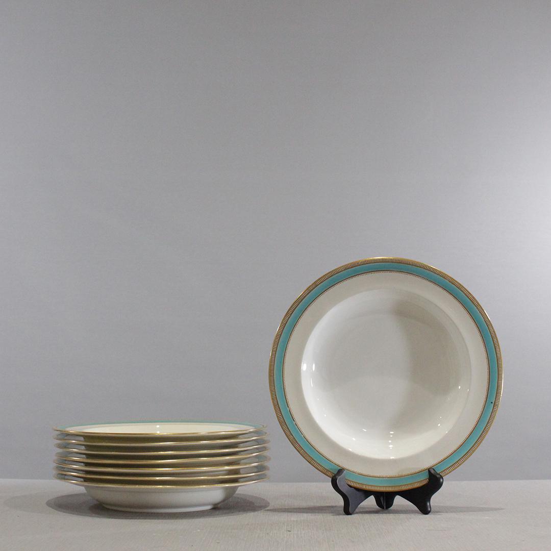 Set 8 Fine Porcelain Bowls, Marked on Underside (1 of 6)