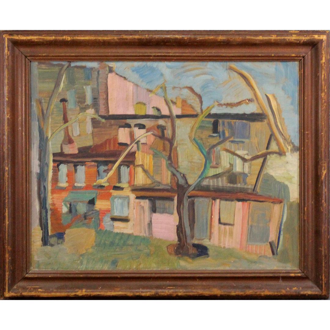 HENRY HUDSON BAKER, New Hope Pa, Oil/b Landscape (1 of 8)