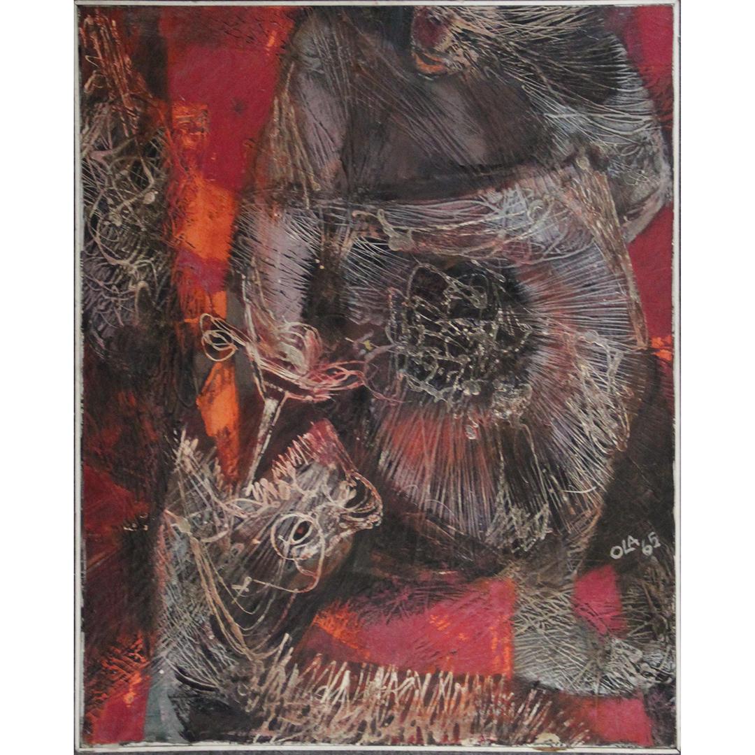 Otto Lang, 1965 Milano, Mid-Century Grotesque Figures (1 of 8)