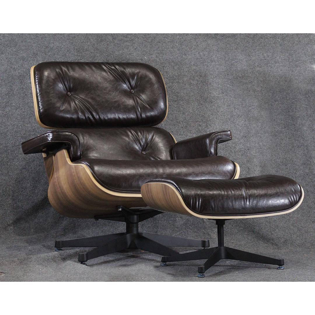 Herman Miller - Eames Style Lounge Chair Ottoman, Later (1 of 10)