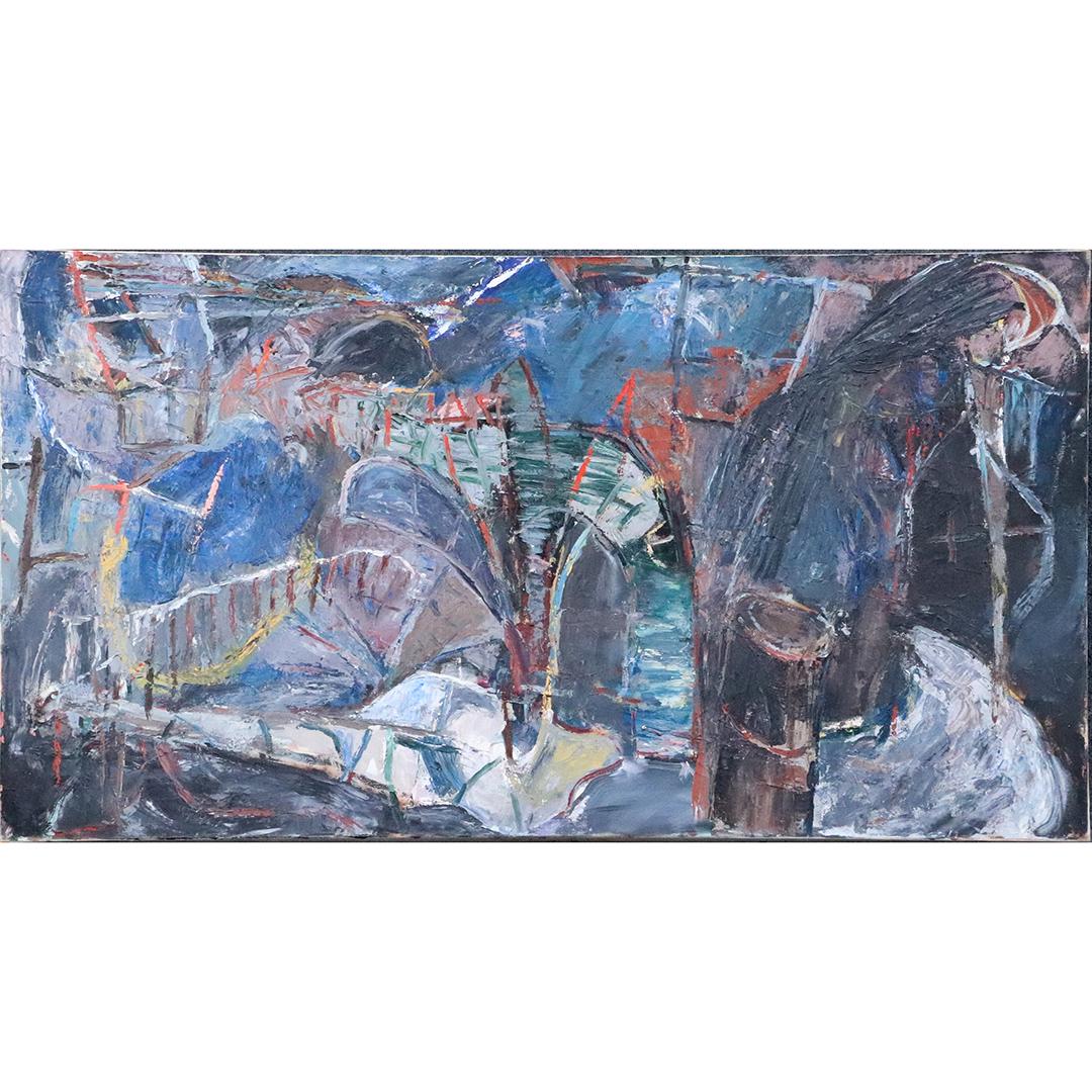 Garry Mitchell, Maine, Oil/c Titled "P Town Harbor" (1 of 8)