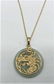 14 K Yellow Gold and Jade Pendant Necklace Oriental - 4