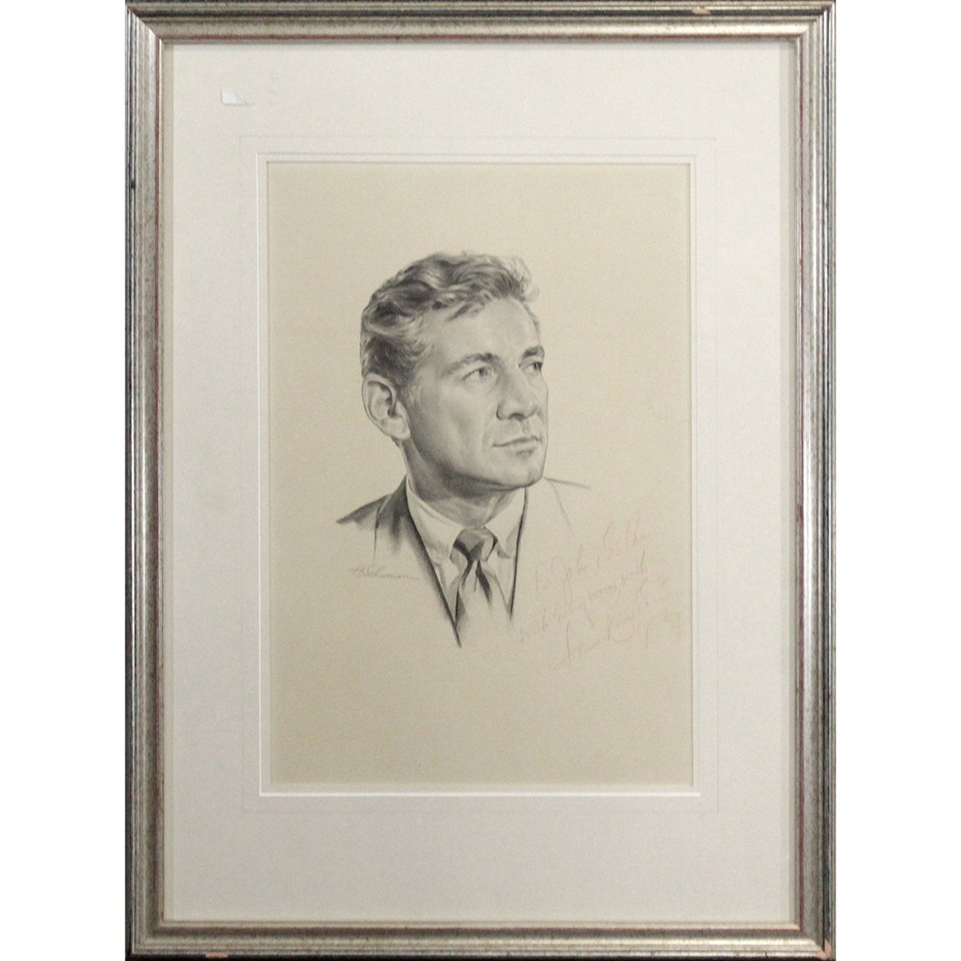 Leonard Bernstein, Composer Conductor Autographed (1 of 8)