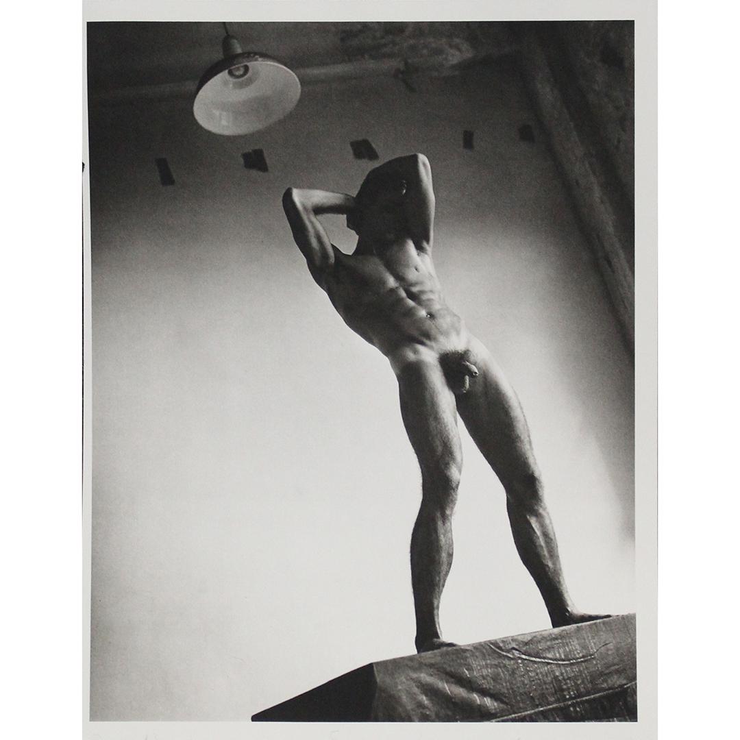 Bruce Weber, Gravure Photograph Nude Male: Bruce Weber, Gravure Photograph Nude Male. Size: 12 x 9.25 inches. Bruce Weber is an American fashion photographer and occasional filmmaker. He is most widely known for his ad campaigns for Calvin Kle
