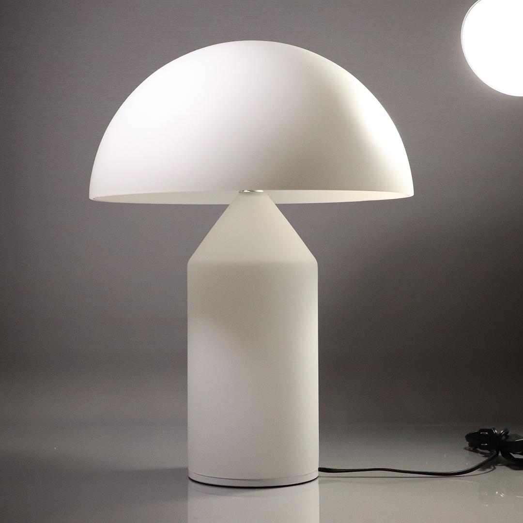 mid century mushroom table lamp
