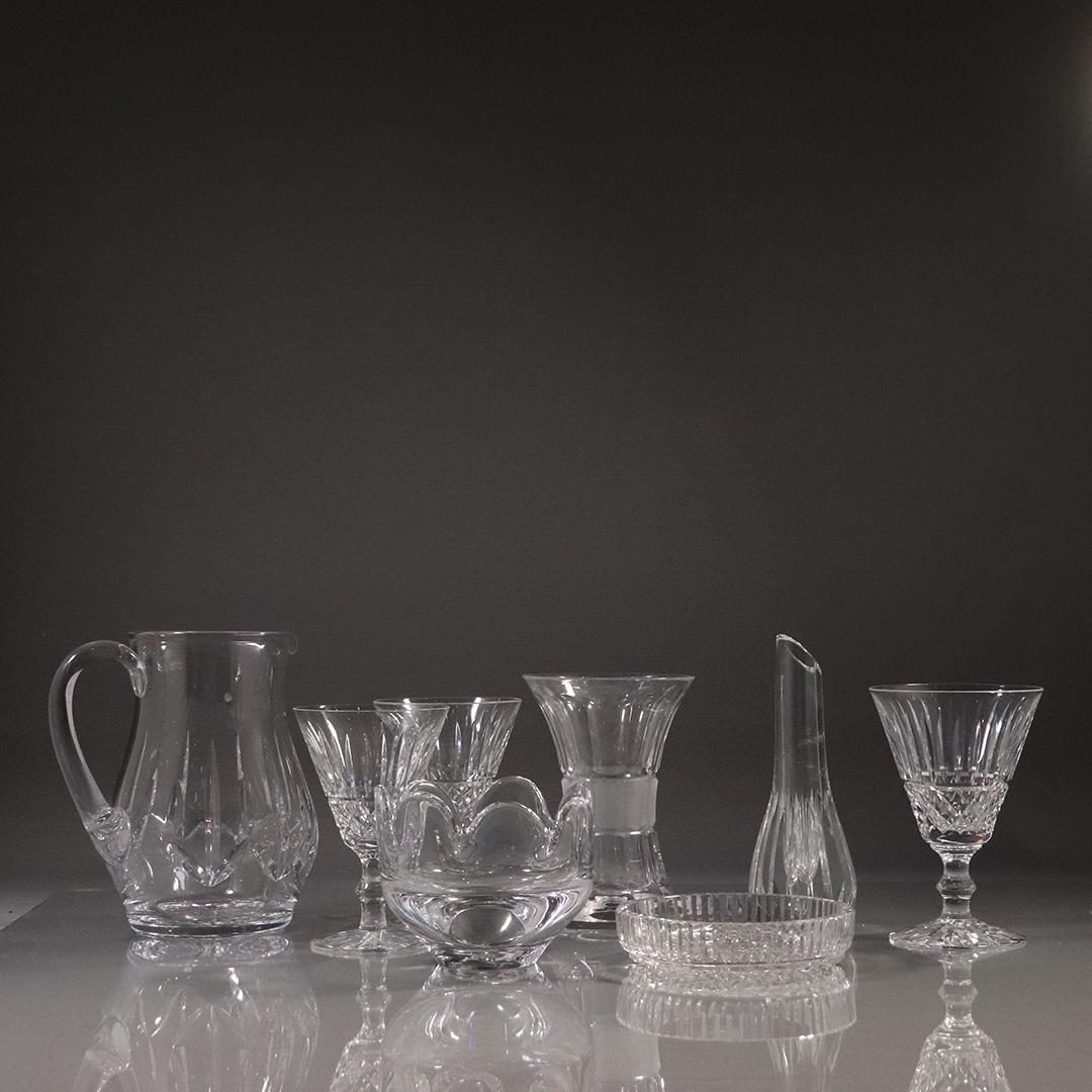 [8] Assorted Glass Signed Baccarat, Orrefors, Atlantic: [8] Assorted Glass Signed Baccarat, Orrefors, Atlantic. Size: 8x 1-7 inches