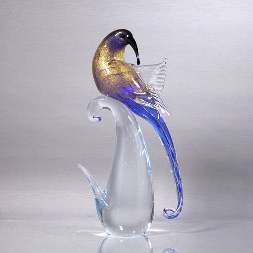 Exquisite Murano Venetian Glass Bird Sculpture Mar 30 2020 Donny Malone Auctions In Ny