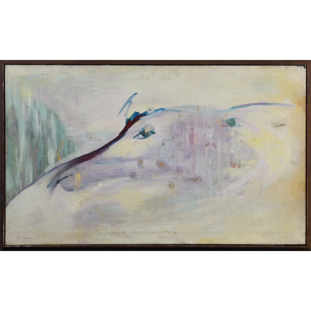 Louis Wolchonok 1898-1973 Horse Head O/c Estate Stamp (1 of 8)