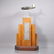 1946 -47 Art Deco Airplane Trophy Brooklyn Skyscraper