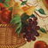 Vintage Still Life Oil Painting Basket of Fruit, Drapes - 3
