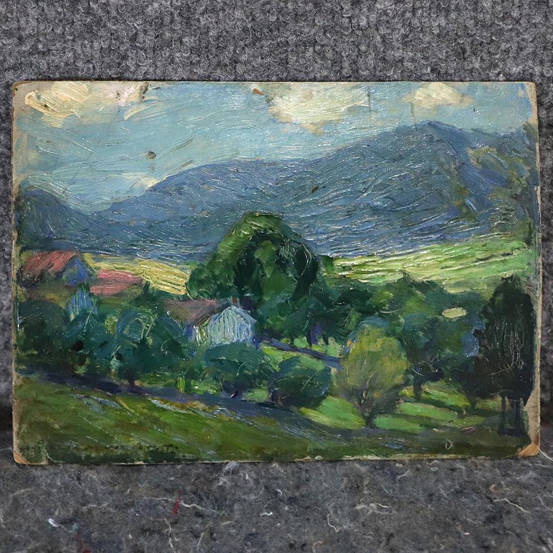 William Wendt  1865-1946 American O/b Valley Landscape (1 of 5)