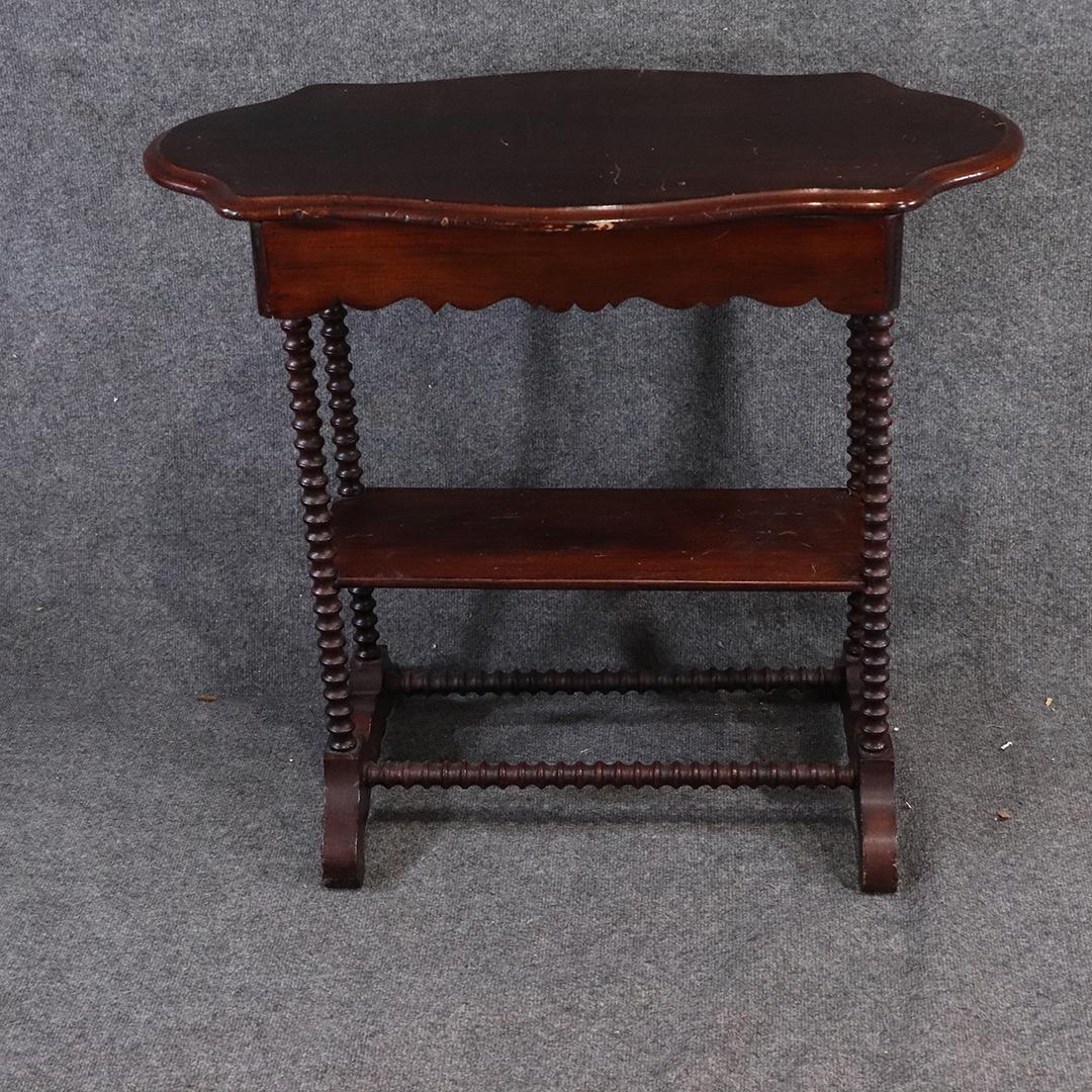 Circa 1900 Country Pine Stand - Clean (1 of 4)