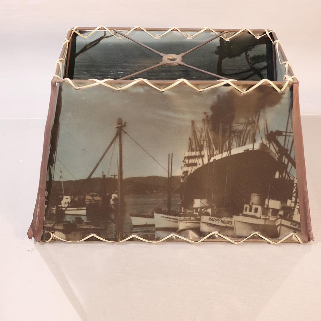1950s Nautical Lamp Shade CLIFF HOUSE San Francisco (1 of 5)