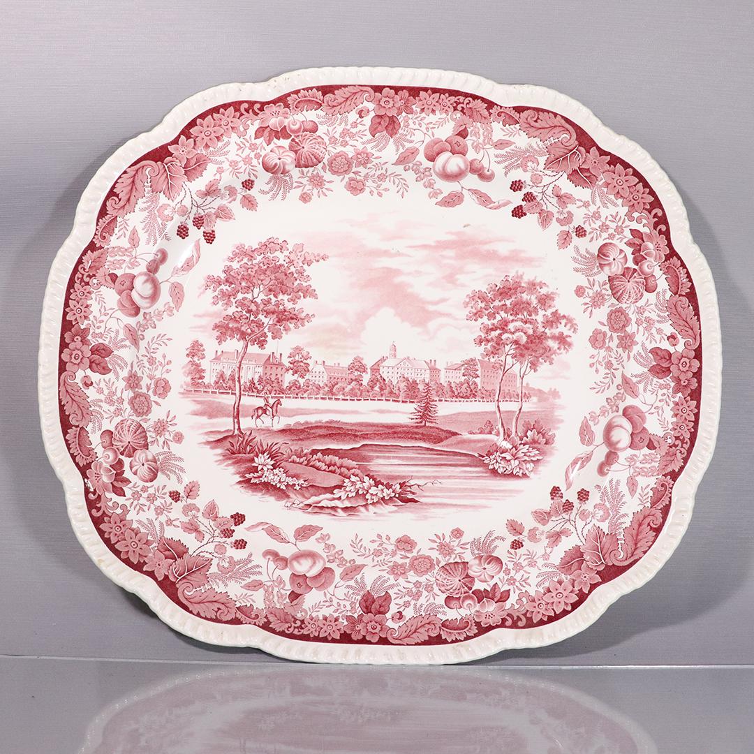 Harvard University 1941 Scenic Wedgwood Platter (1 of 4)