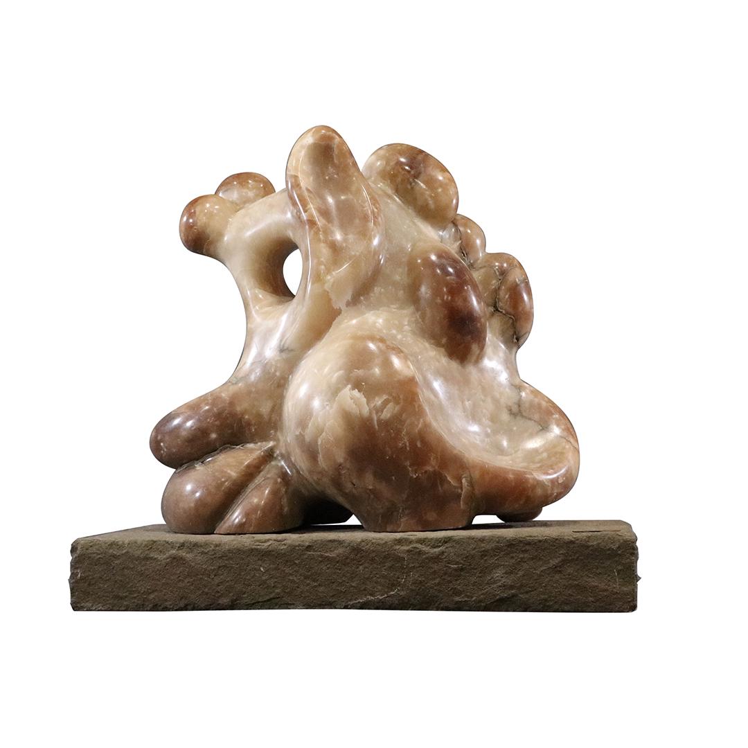 Robert Gallo, NY Artist Mid-Century Alabaster Sculpture (1 of 10)