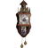 Franz Hermle Delft Tile Holland Wall Clock Bronze Mount
