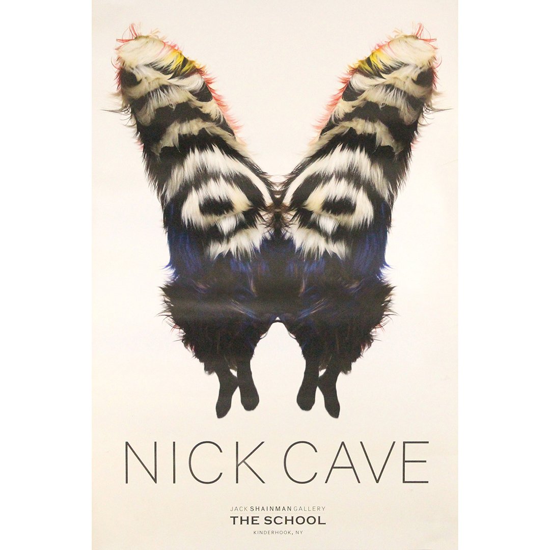 Nick Cave, "The School" Exhibition Poster: Nick Cave, "The School" Exhibition Poster Jack Shainman Gallery. Size: 36 IN. X 24 IN.