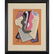 Suzy Frelinghuysen , Cubism Music Theme Gouache Collage