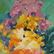 Yve Gee, Mid-Century Modern Oil/c Flowers Still Life - 3