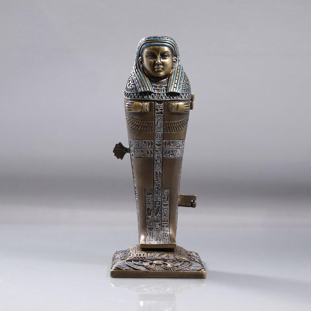 after Bergman Vienna Bronze of Sarcophagus (1 of 8)