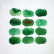 12 Chinese Carved Green Jade Animal Symbol Pendants - 7