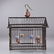 Unique Chinese Oriental Wire Birdcage Cloisonne Hanger
