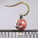 Unique Chinese Oriental Wire Birdcage Cloisonne Hanger - 3