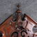 Circa 1870s Victorian Walnut Hanging Mirror Coat Holder - 3
