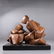 L Perlmutter, Cubism Sculpture Two Modernism Figures