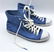 COACH Blue High Top Sneakers Size 7 1/2 - Clean - 2