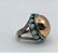 2 Pcs. Sterling Silver & Turquoise Ring and Bracelet - 6