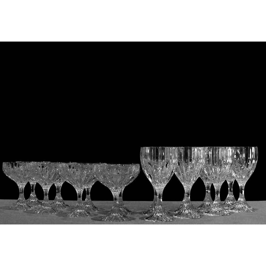 Sixteen [16] Assorted Crystal Glass Stemware (1 of 9)