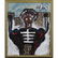 Outsider Street Art Urban City Black Man Oil/b Unsigned