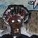 Outsider Street Art Urban City Black Man Oil/b Unsigned - 3