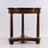 Baker, Empire Style Round Parlor Table Black Marble Top