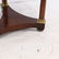 Baker, Empire Style Round Parlor Table Black Marble Top - 3
