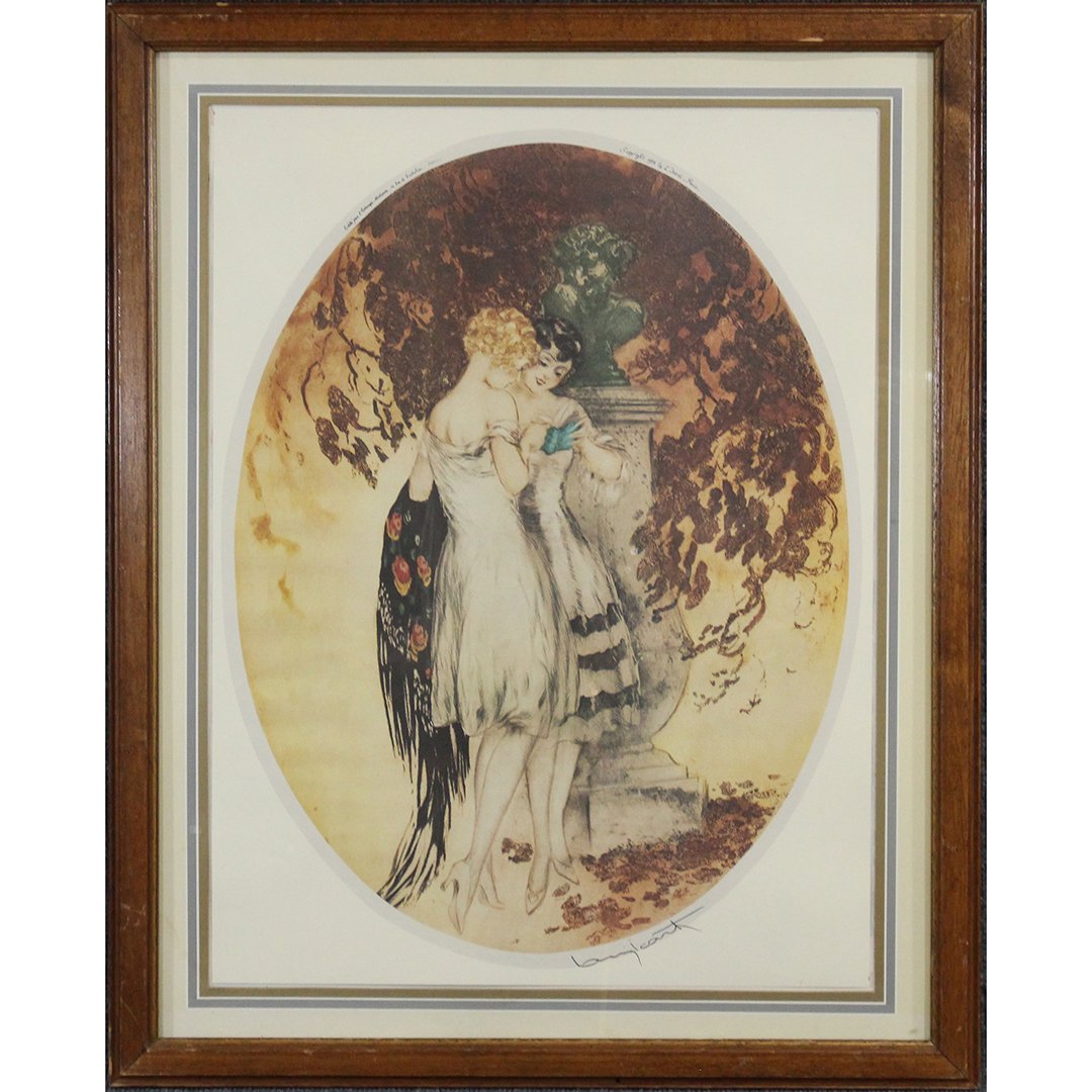 Louis Icart Decorative Print Framed (1 of 7)