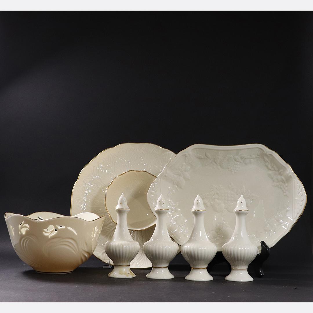 [7] Seven Assorted LENOX Porcelain Bowls, Shakers (1 of 12)